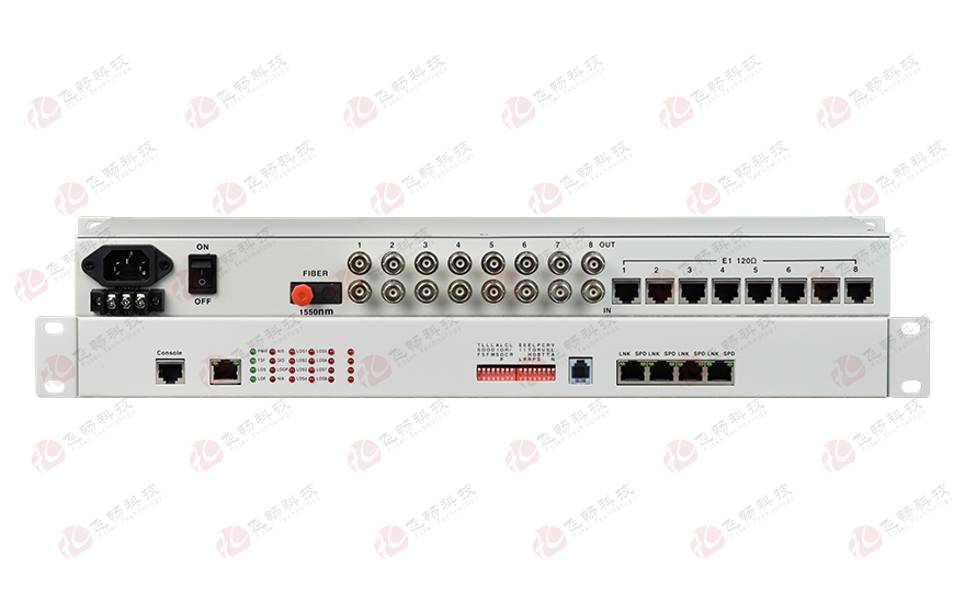 8E1+4xFE 雙阻抗 1+1光備份 PDH光端機(jī)