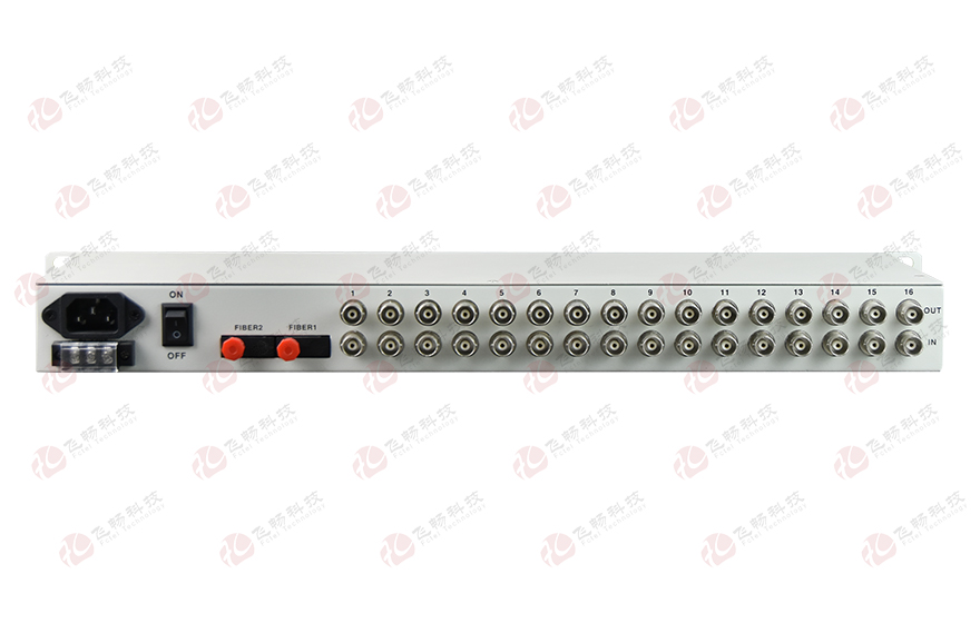 16E1+3ETH+1FX 1+1光備份 PDH光端機(jī)