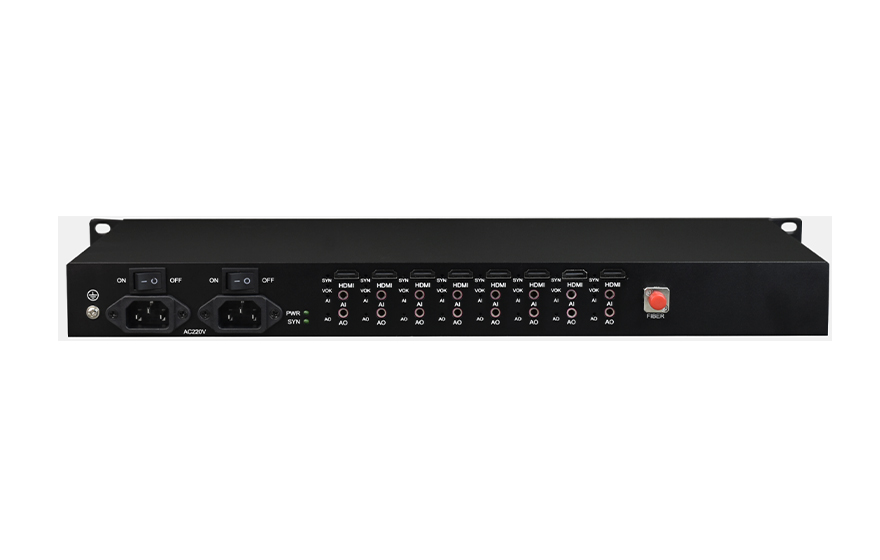 飛暢科技-8路2K 60HZ HDMI 可帶獨(dú)立雙向音頻  光端機(jī)