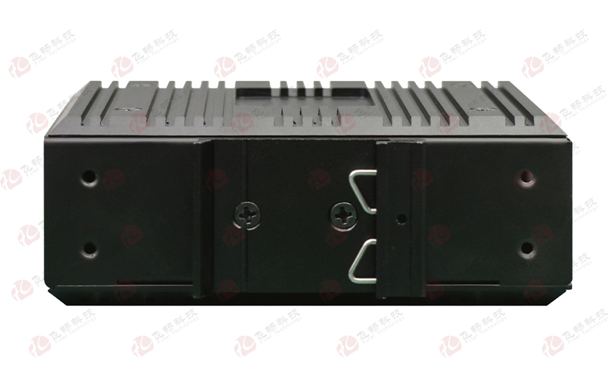 工業(yè)軌式2路串口／4路開關(guān)量+4路千兆電 光端機(jī)